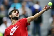 Carlos Alcaraz pictured at the 2025 US Open | Image Source: Getty